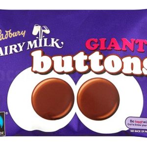 BUTTONS - CHOCOLATE - GIANT - 40gm